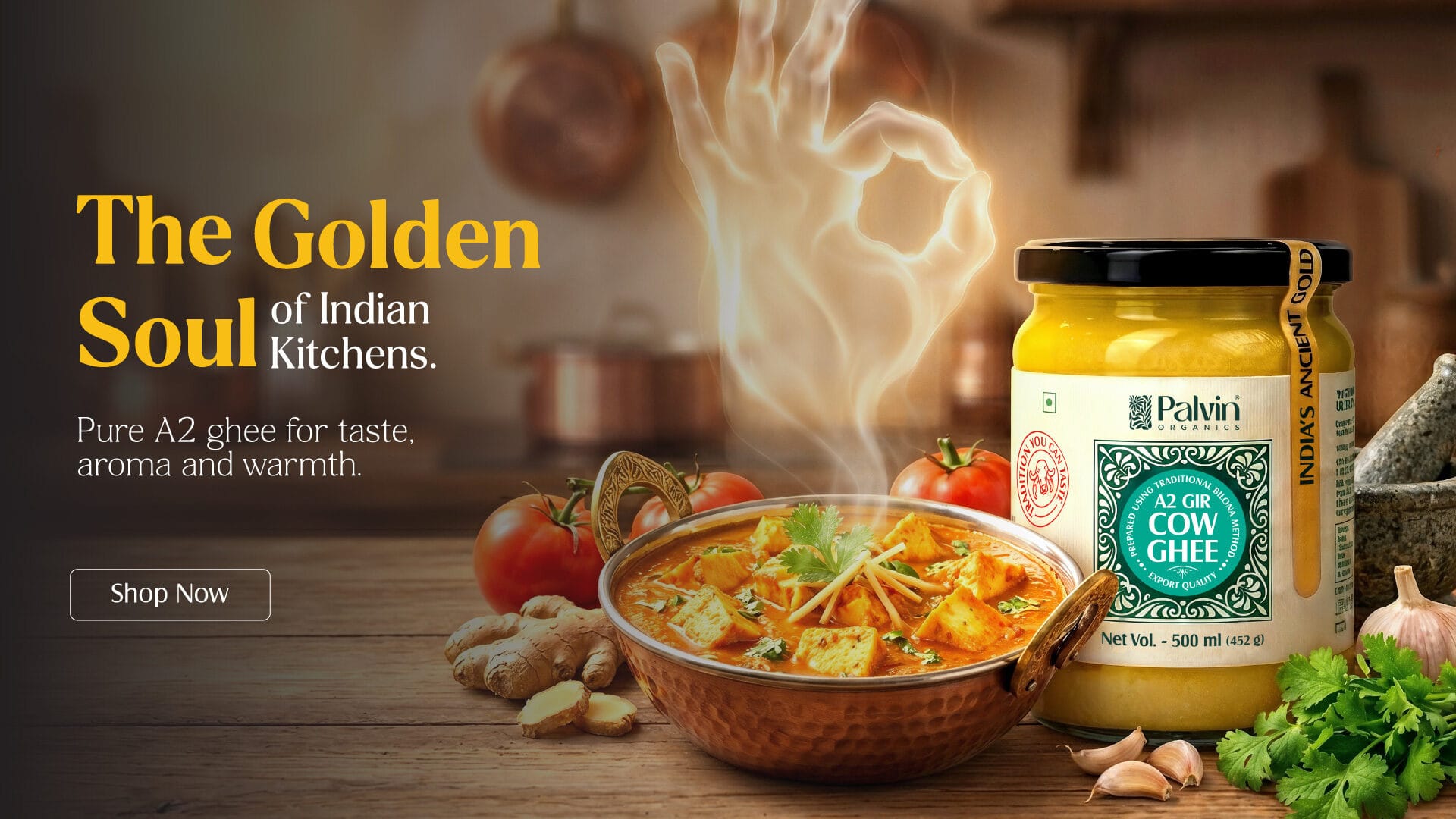 A2 Pure Gir Cow Ghee